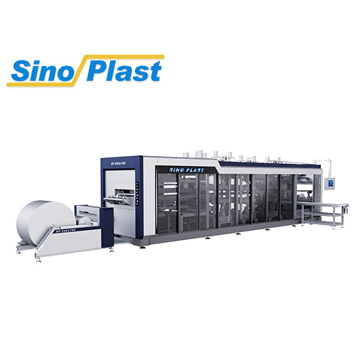 /Four Station Plastic Thermoforming Machine