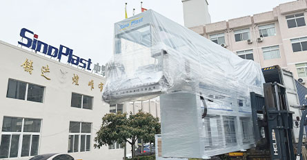 /Sinoplast Plastic sheet extruder ship to Africa